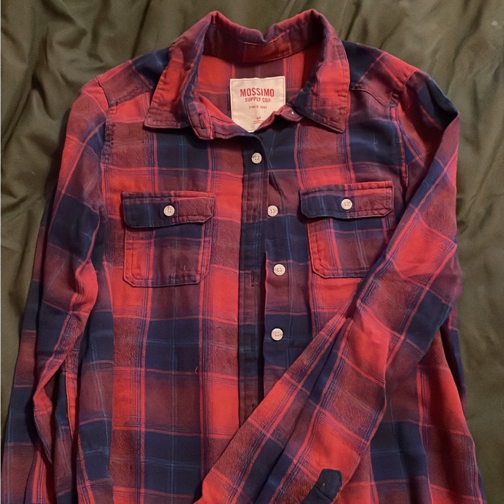 Mossimo red flannel